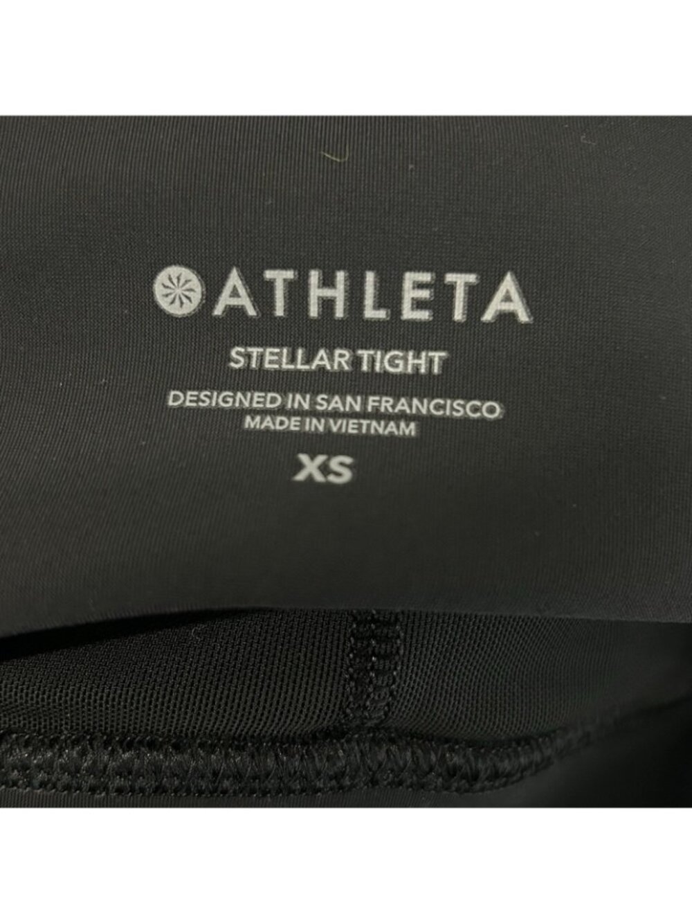 Athleta Stellar Tight Black High Rise Cropped Crop Trouser Pants XS Commute - Picture 5 of 15